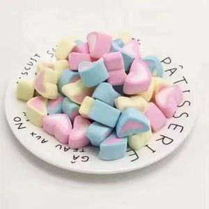 Guimauves en forme de cœur double aux saveurs mélangées en gros, vente chaude pour la Saint-Valentin, guimauves douces en forme de dessin animé - Product Image 1