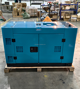 Générateurs diesel mobiles sur remorque avec roues, en stock, démarrage électrique silencieux AVR, 10KW, 12KW, 15KW, 18KW, 19KW, 20KW, 10KVA-25KVA - Product Image 4