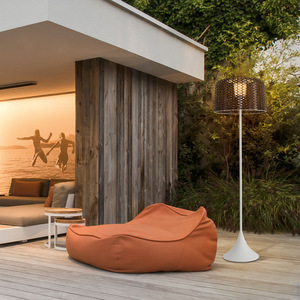 Stehlampe Lampes de jardin extérieures étanches Lampes de jardin de villa Lampes d'ambiance de patio modernes et simples Lampes de sol solaires - Product Image 1