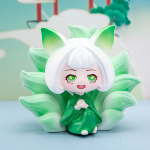 Yu Mo Craft Mountain And Sea Fox Fairy Blind <b>Box</b> Figurines 6pcs Set Collectible Toys For Kids Age 8 13 Years Gift Desk - Product Image 3
