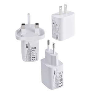 Pour <span class=keywords><strong>iPhone</strong></span> 12 USB-C PD 20W Adaptateur <span class=keywords><strong>Chargeur</strong></span>, pour Samsung USB-A QC3.0 Adaptateur De Charge Rapide Double Port PD QC3.0 <span class=keywords><strong>Chargeur</strong></span> Rapide - Product Image 5
