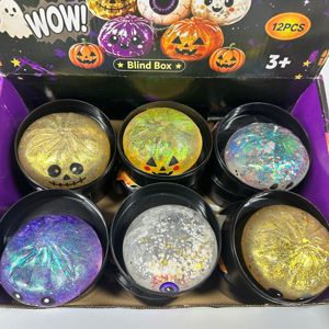 2026 Halloween Theme Mystery Squeeze <b>Toy</b> Kid Safe Maltose Squishy Ghost Pumpkin <b>Toy</b> Display <b>Box</b> Package Stress Relief <b>Toy</b> - Product Image 6