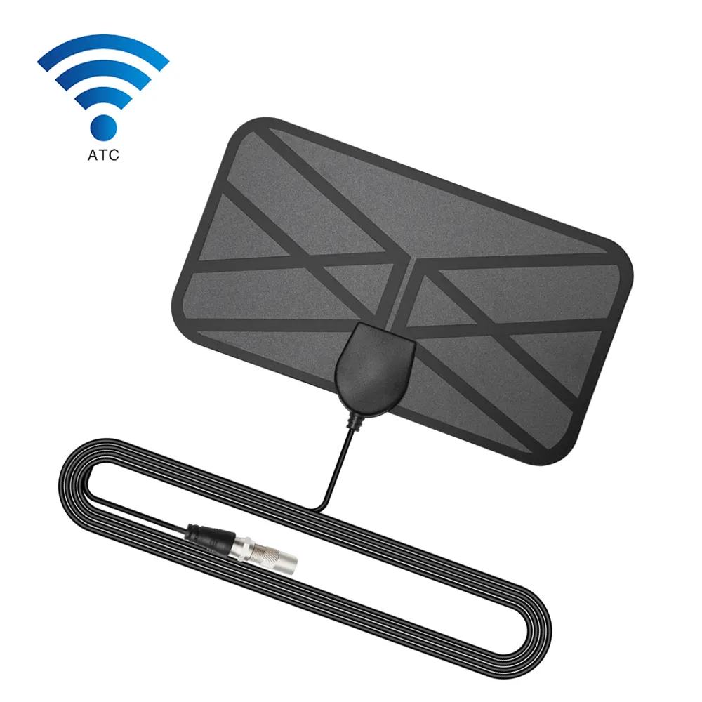 Wholesale High Quality Hdtv Digital Indoor Antenna 50 Miles Range Digital Tv Antenna With Amplifier Wireless 4K Tv Antenna