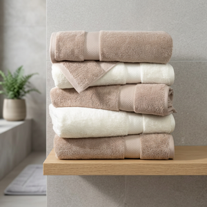 Toalla Turca de Lujo Premium, Blanca, 100% Algodón Turco, Ecológica, Tejida, para Uso Doméstico, Cómoda para la Ducha, Toalla de Hotel - Product Image 2