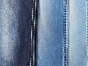 4018 хорошее качество толстая хлопчатобумажная полиэфирная мягкая переработанная хлопчатобумажная пряжа окрашенная джинсовая ткань для рубашек - Product Image 4