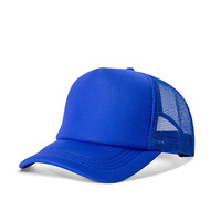 Gorra Trucker Lisa con Malla Trasera, Visera Curva Personalizada, Transpirable y Ligera, para Sublimación, Venta al por Mayor Directa de Fábrica
