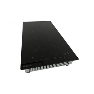 4KW เตาเหนี่ยวนำสองหัวไมโครคอมพิวเตอร์แบบสัมผัสเซ็นเซอร์ของชาติยูโร - Product Image 1