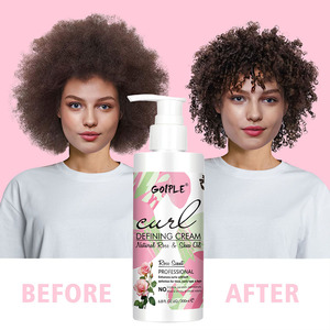 Crema Definidora de Rizos, Hidrata el Cabello y Mejora los Rizos, Crema Estilizadora, Controla el Frizz, Suaviza el Cabello, Crema para Rizar que Define y Mejora los Rizos - Product Image 1
