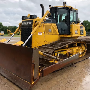 Bulldozer usado pintura original Komatsu D65 Bulldozer sobre orugas Bulldozer hidrostático de viaje con alta calidad para la Venta barata - Product Image 1