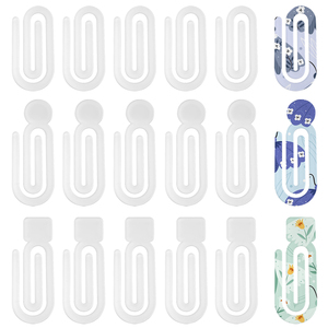 Lege Sublimatie Acryl Paperclip, Warmte Overdracht Paperclip, Diy Blanco Paperclip Voor Het Bedrijfsleven, Bladwijzer Met Verschillende Grootte - Product Image 2