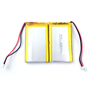 Rechargeable LiPo battery 805085 V <strong>3</strong>,7 V 4000mAh flat lithium polymer battery LiPo battery for external battery - Product Image 6