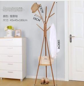 Porte-manteau de style industriel <span class=keywords><strong>vintage</strong></span> en métal et en bois pour l'entrée Porte-manteau personnalisé pour chapeau et cintre - Product Image 2