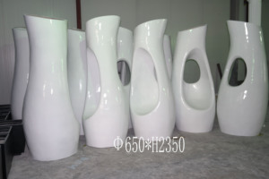Vases de <span class=keywords><strong>jardin</strong></span> de grande taille, style européen, sculptés à la main, en fibre de verre, écologiques, imperméables, capacité 10L, légers, finition mate, prix <span class=keywords><strong>d</strong></span>'usine - Product Image 6