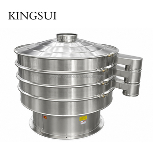 เครื่องกรองอาหารสัตว์เกรดอาหาร เครื่องร่อนผงโปรตีน เครื่องกรองสารเติมแต่งอาหาร ตะแกรงสั่นแบบหมุน - Product Image 6