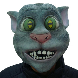 Máscara personalizada látex, látex máscara preservativo, coelho máscara látex leopardo máscara fetiche látex máscara engraçado látex máscara mulher gato látex máscara
