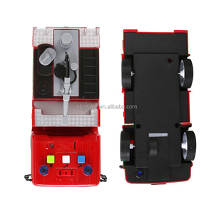 <span class=keywords><strong>Camion</strong></span> <span class=keywords><strong>de</strong></span> pompiers jouet à friction pour enfants 1:20, véhicule à batterie, véhicule <span class=keywords><strong>de</strong></span> sauvetage des pompiers avec lumière et son - Product Image 5