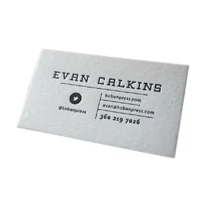Customized Business <strong>Card</strong> Service with UV <strong>Printing</strong> Hot Stamping Embossed Finish Made High Quality Paper Material <strong>Offset</strong> <strong>Printing</strong> - Product Image 1
