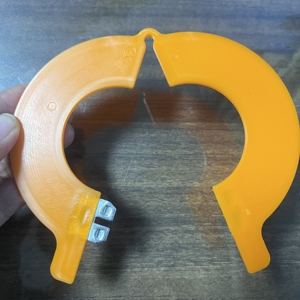 ปะเก็นเพลาแบบถอดได้สำหรับเครื่องขุดถังเพลาถังเดือยแผ่นเรซินหนาทนทานต่อการสึกหรอถังเครื่องซักผ้าแผ่นกลม - Product Image 4