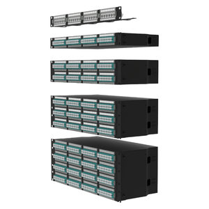 19 Inch Zwart Glasvezel Patchpaneel 24/48 Poort 1u/2u Type Lade Combinatie Met 3 Jaar Garantie Voor 5G Netwerken - Product Image 2