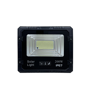 YIHAN Solar LED Flood Light 200W IP67 5000K Daylight COB Chip Outdoor Garden Lighting Wall Mount High Bright CE Certified Remote - Product Image 4