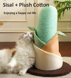 VaryWell <span class=keywords><strong>2026</strong></span> Tiragraffi per Gatti da Interno, Albero da Arrampicata per Gatti, Protezione Mobili, Tiragraffi in Sisal con Giocattolo a Sfera - Product Image 6