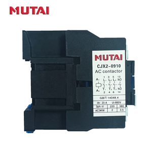 Mutai CJX2-0910 9 12 18 25 32 40 65 80 95 AMP 3 cực 3 giai đoạn AC điện từ <span class=keywords><strong>Contactor</strong></span> 220V contator giá kontaktor - Product Image 2