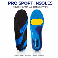 Semelles orthopédiques unisexes Joiockan pour le sport, en gel TPU et PU – Durables, antidérapantes, hautement élastiques, absorption des chocs, soulagement de la fatigue