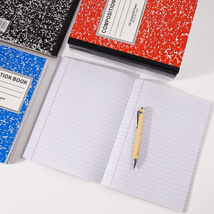 Quaderni di composizione per esercizi per la scuola Diari di scrittura dello studente a righe in marmo quaderni di marmo di carta B5 dimensioni 200 pagine - Product Image 5