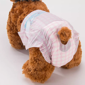 Chine vente en gros de couches jetables écologiques pour chien <span class=keywords><strong>chat</strong></span> qualité absorbante propre et douce formation incontinence rose couches pour animaux de compagnie - Product Image 5
