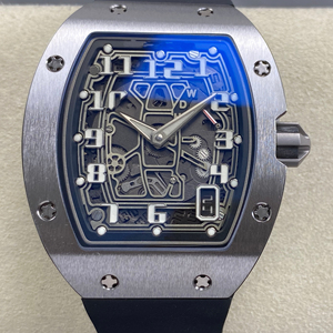 Reloj Mecánico de Lujo de la Mejor Calidad, Sumergible, 39 mm, Movimiento CRMA6, RM67-01, Aleación de Titanio, Esqueletizado, Reloj RM - Product Image 1