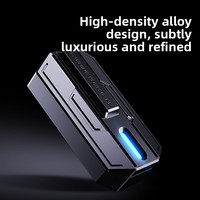 Slider Luminoso de Metal para Dedos, Antiestrés, Gadget EDC, Clicker, Hand Spinner para TDAH, Herramienta de Alivio del Estrés, Regalo