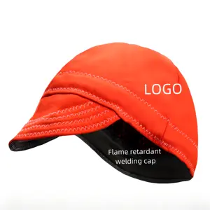 PPE排汗透气时尚阻燃头盔安全帽内衬美式焊工防尘帽和焊帽