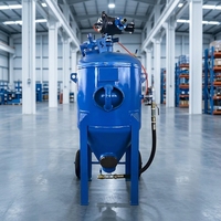 Machine de sablage à abrasifs mixtes de type ouvert, haute efficacité, pour la préparation des surfaces dans la construction navale - Vente en gros