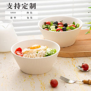 Tazón de cerámica blanca Chaozhou para ramen Dw1043y 7, color sólido, resistente a altas temperaturas, para uso doméstico, hotelero, para café y té. - Product Image 3
