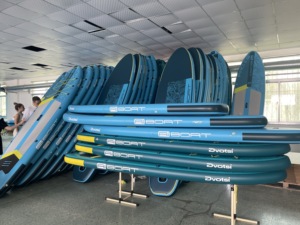 กระดานโต้คลื่นแบบเป่าลม EU Warehouse Racing Board ขนาด 12'6"x33"x6'' พร้อมที่นั่ง AI04/5 รุ่น Eco-Frien - Product Image 3