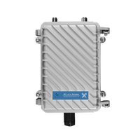 Passerelle LoRa solaire avec couverture 1KM, compatible 4G/2G, prise en charge de 200 nœuds, contrôleur central IP65 pour éclairage public