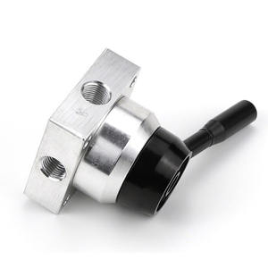 Vanne de commande manuelle pneumatique à trois positions et quatre voies K34R6-8/K34R6-8D/K34R6-8L, structure à bille haute température - Product Image 1