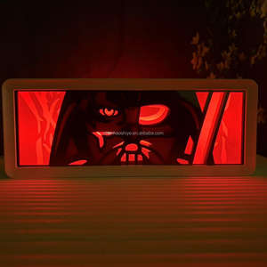 أسطورة <span class=keywords><strong>Zelda</strong></span> Sword Z أضواء LED صندوق إضاءة مقطوع ورقي مصباح داخلي لتزيين غرفة الألعاب جسم يعمل بالبلاستيك USB انخفاض الشحن - Product Image 6