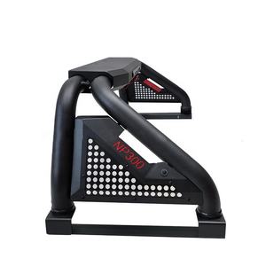 Suministro de fábrica <span class=keywords><strong>Precio</strong></span> de descuento Accesorios universales para automóviles 4x4 Camioneta camioneta Barra deportiva negra Barra antivuelco - Product Image 5