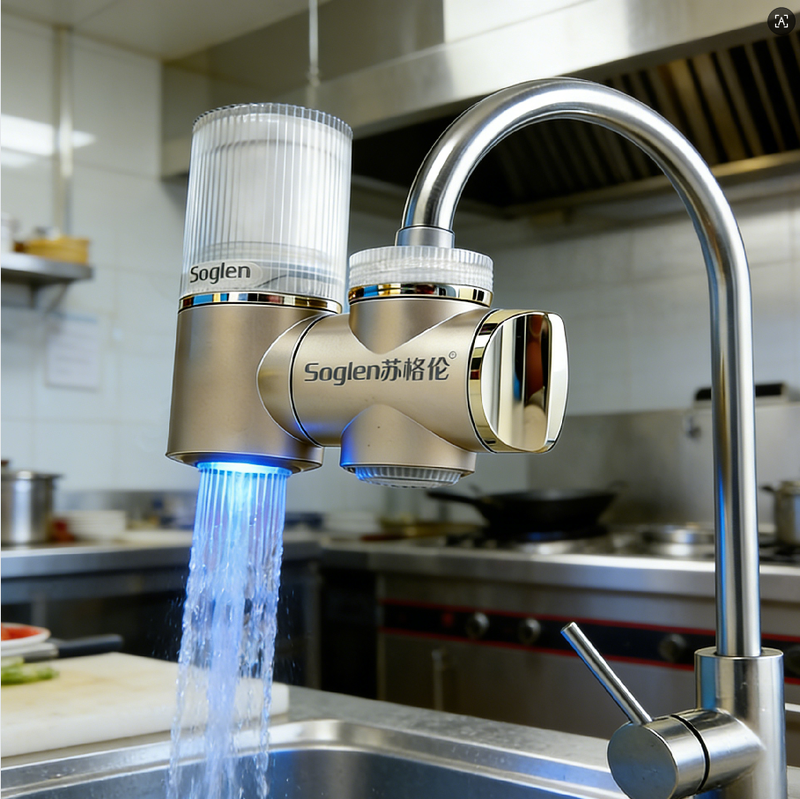 Repeatedly Clean Ceramic Activated Carbon Faucet