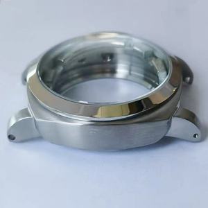 Cadran de montre personnalisé en acier inoxydable 316, couronne de montre de 45 mm de diamètre avec tige à vis plate, boîtier de montre mécanique - Product Image 5