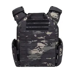 GAG 1000D Nylon Colete Tatico Black Multicam Chaleco Tactico gilet tattico a sgancio rapido Molle Plate Carrier