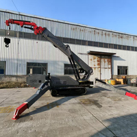 Grue araignée de toiture 1t 2t 3t 5t 8t 10t 12t, grue mobile pour installateurs CVC, équipement de réparation de tours cellulaires