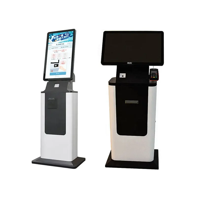 การชำระเงิน Kiosks Laundromat ล้างรถตู้ชำระเงินตู้ชำระเงินเครื่อง