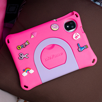 Tablet Ulefone Tab A9 Pro para Niños, 4GB+128GB, 8.68 Pulgadas, 5040mAh, 4G, con Funda Infantil de Dibujos Animados, Android 15, con Soporte