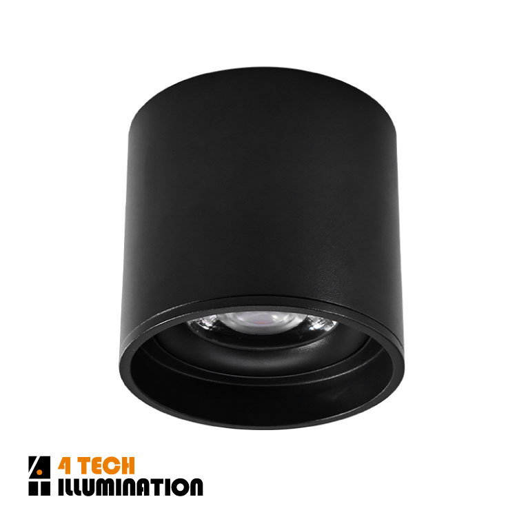Modern Minimalist Aluminum Indoor Ceiling Lamp 67mm78mm LED Downlight Surface Mounted Anti-Glare Dimmable High CRI 80 3-Year