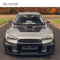 Kit carrosserie adapté pour Mitsubishi Lancer EX, pare-chocs avant EVO et jupes latérales, kit carrosserie VARI, pare-chocs arrière VARIS. Améliorez la carrosserie.
