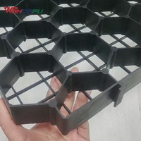Pavés en plastique nid d'abeille pour le drainage de surface, protection de l'herbe des terrains sportifs, stabilisation des allées, parcs, Canada, best-sellers