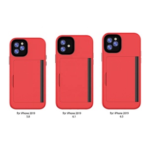 Stile pc tpu ibrido 2 in 1 caso della copertura di vibrazione del supporto di carta del telefono <span class=keywords><strong>impermeabile</strong></span> per il <span class=keywords><strong>iphone</strong></span> <span class=keywords><strong>11</strong></span> - Product Image 2