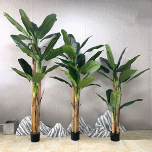 Árbol de Plátano Artificial de Diseño Popular para Decoración Interior, Simulación de Planta Viva, Venta Caliente de Fábrica de Paisajismo - Product Image 3